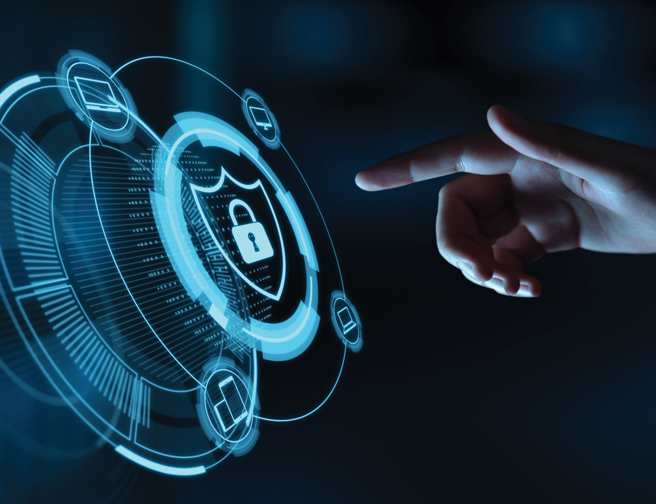 Secure private network for businesses